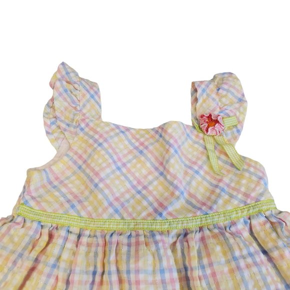 Toddler Girls Spring Floral Dress Size 24 Months Cotton Dress Youngland Kids - Picture 4 of 11